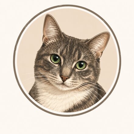 Editorial portrait illustration of Catherine.